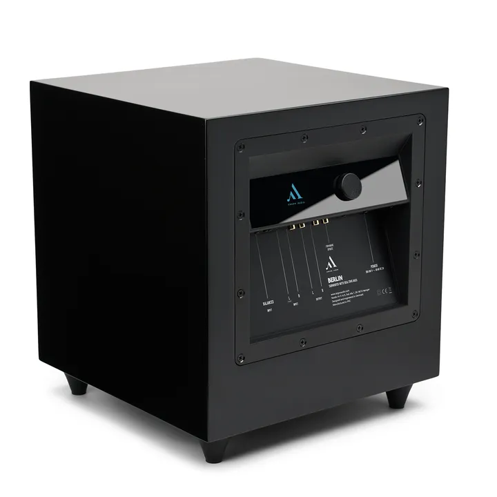 Argon Audio BERLIN SUB 12 Brings Deep Bass and Flexible DSP Setup 10 Argon Audio BERLIN SUB 12 sealed down-firing subwoofer in black